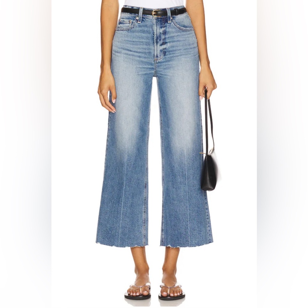 Pistola Lana High-Rise Crop Wide-Leg Jeans - Picture 4 of 8